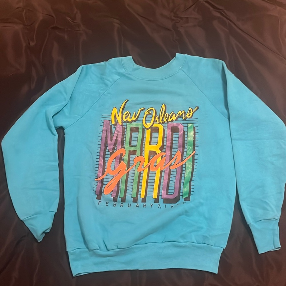 Vintage Mardi Gras Crewneck